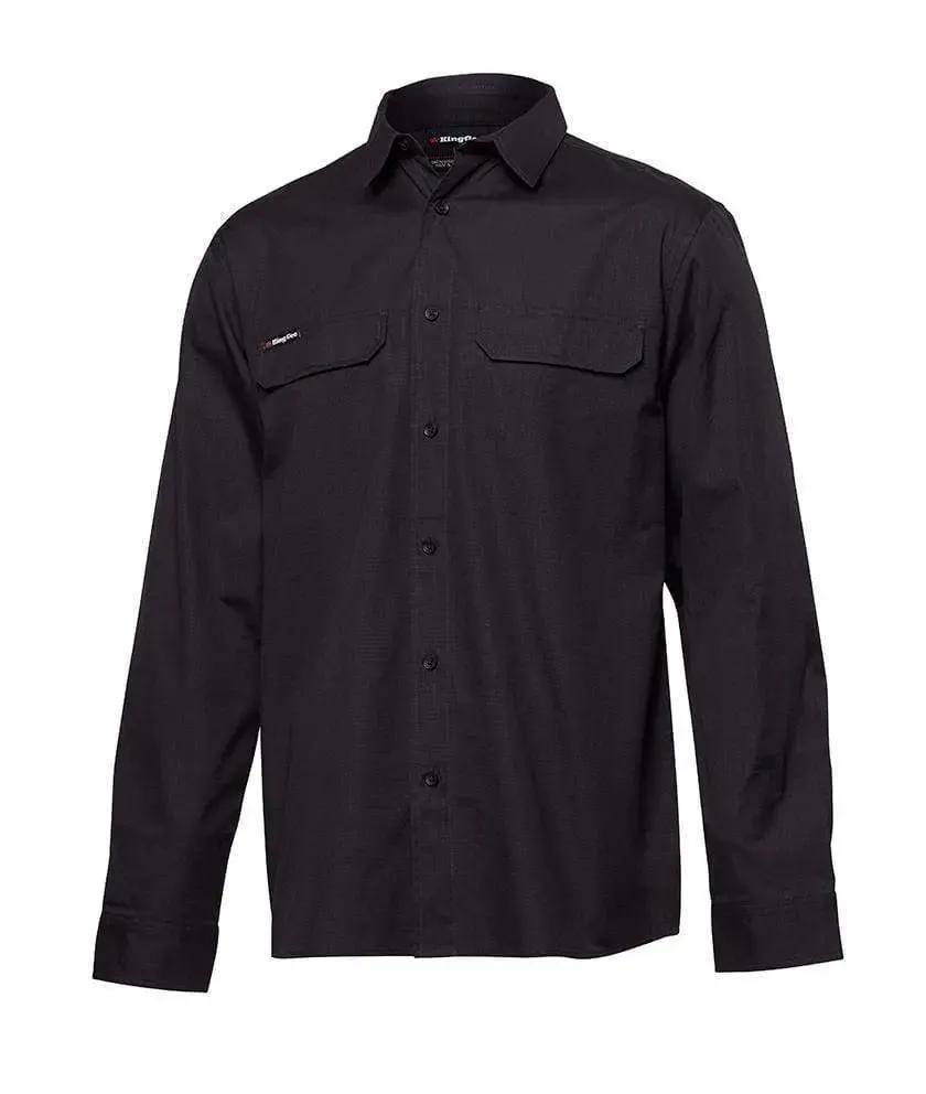 KingGee Long Sleeve Workcool Pro Ripstop Work Shirt K14021